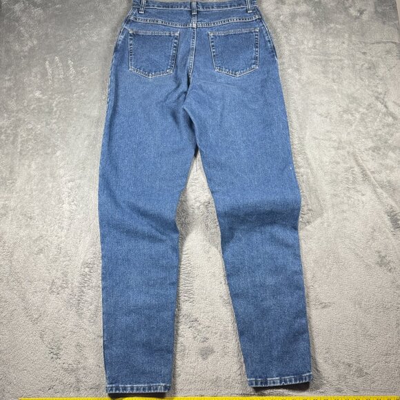 Wrangler Vintage Mom Jeans Women’s 12x34 High Rise 90s Y2K Blue Denim - Picture 4 of 9